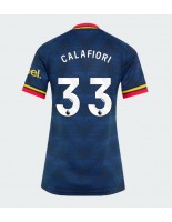 Arsenal Riccardo Calafiori #33 Venkovní Dres pro Dámské 2026-27 Krátký Rukáv